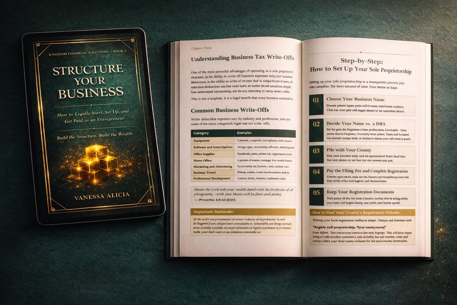 Structure Your Business — interior mockup